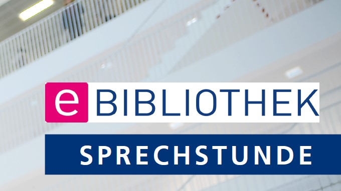 Symbolbild Sprechstunde eBibliothek
